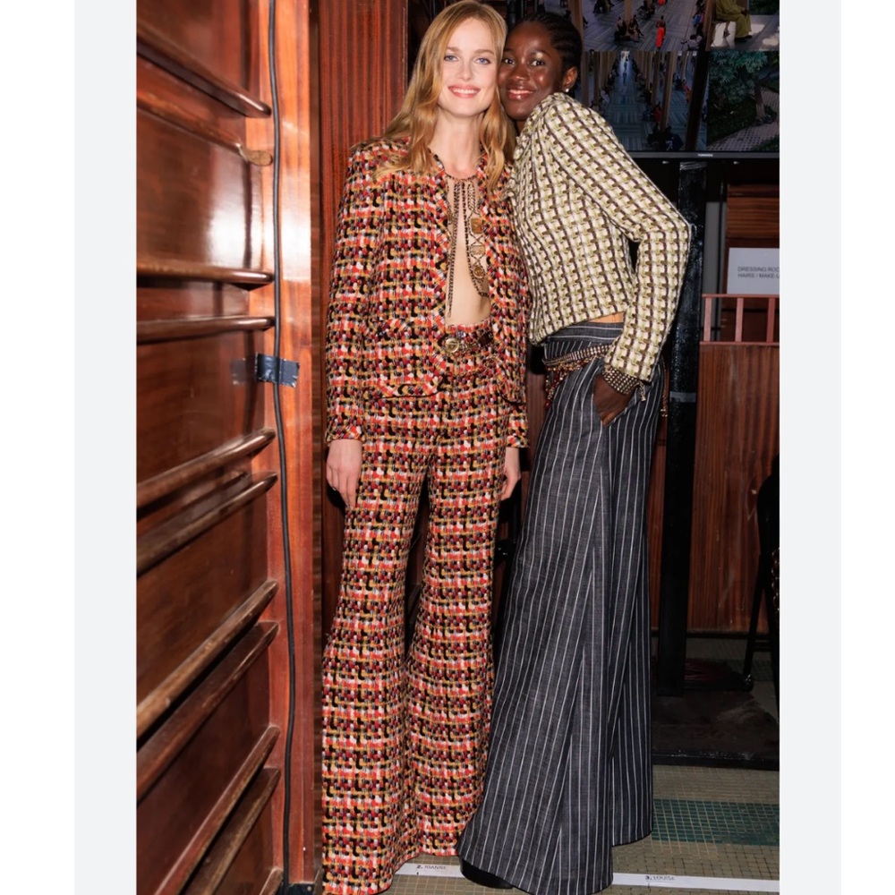 CHANEL 2023 Tweed Flare Pants - Picture 3 of 13